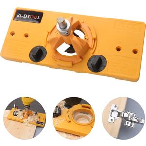 35mm Hinge Drilling Jig Hole Guide Woodworking Tools for Kitchen Cabinet Doors Hinge