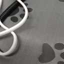 Heated Elevated Dog House for Medium Dogs - with 9-Level Adjustable Heating Pad, Timer Function, Raised Off-Ground Design for Ventilation & Anti-Moisture, Keep Pets Warm in Winter Cold (Grey)