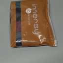 INNERSY Womens Underwear Cotton Hipster Panties Regular & Plus Size 6-Pack (X-Small, Dark Vintage)