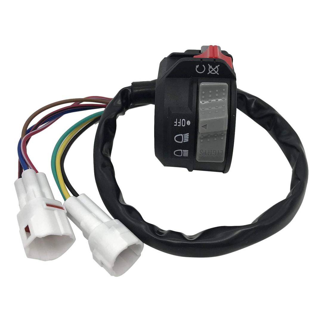 Carbman Handlebar Switch Fits 06-08 Yamaha YFZ 450 Switch on Off Run Start Stop Headlight YFZ450 Warrior 4KB-83973-21-00 / 4KB-83973-20-00 / 4KB-83973-00-00