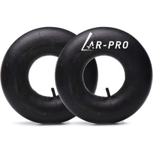 (2-Pack) AR-PRO 15x6.00-6" Inner Tubes with TR-13 Straight Valve Stem - Replacement Lawn Mower Tire Tubes with TR13 Straight Valve Stem - Suitable for Yard Tractors, Wheelbarrows, ATVs, and More