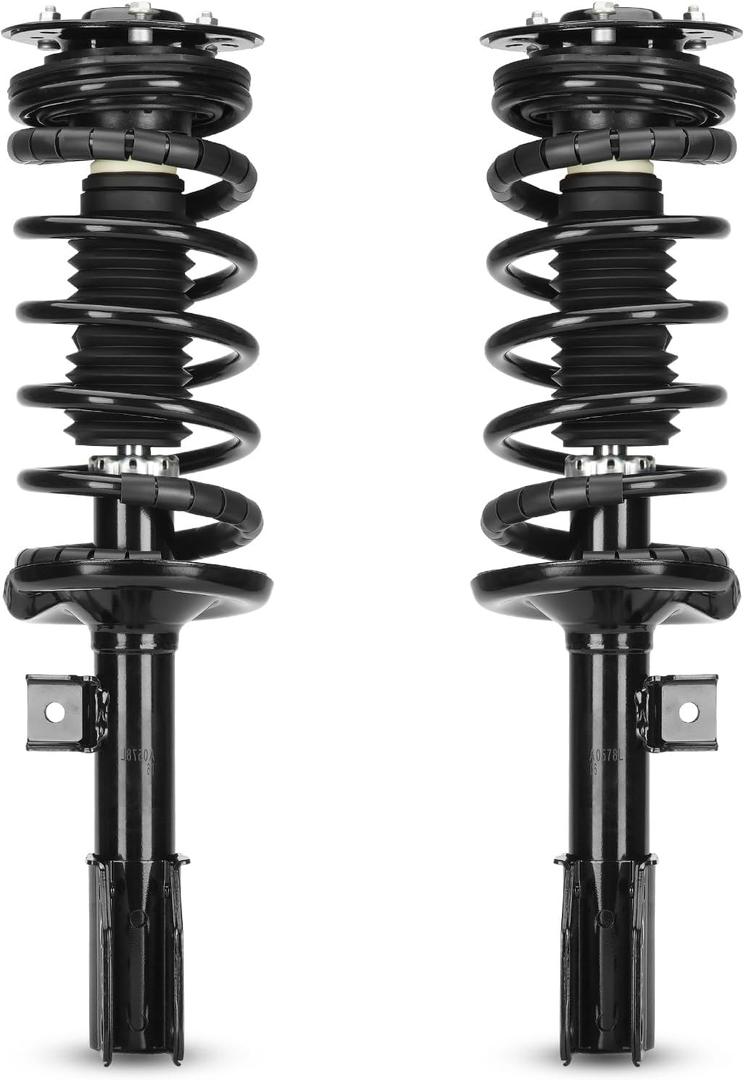 Front Struts Suspensions w/Coil Springs for 2002-2007 Saturn Vue, Strut Shock Absorbers Assembly 2003 2004 2005 2006 (Fits 172217 172218)