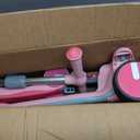 Unbreakable & Never Fall Down 2-in-1 Scooters Kids 3 Wheel Kick Scooter for Boys Girls Ages 3-8, Adjustable Height & Seat, Widened Non-Slip Deck, More Safer for Beginner Toddlers