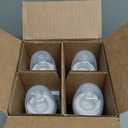 Dr. Brown's Anti-Colic Options+ Narrow Glass Baby Bottle with Level 1 Slow Flow Nipple, BPA-Free, 8 oz/250 mL, 0m+, 4-Pack