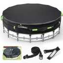 UIRWAY 500D Winter Pool Cover 27FT Round [Upgraded Heavy Duty Thick Fabric]