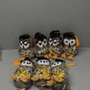 Aoriher Graduation Plush Stuffed Animal 2025 Owl Cute Stuffed Owl Plush Toy Dress up with Tassel Graduation Hat Congratulatory Graduation Gift Decoration for School Graduate 8.7 Inches, 7 Pcs