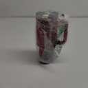 Easy Clean Pro Tumbler - 40 oz Water Bottle with Handle & Quick-Disassemble Flip Straw, Leak Resitance,Double Wall Insulated Stainless Steel, Dishwasher Safe, BPA-Free,Gifts for Women & Men (Red)