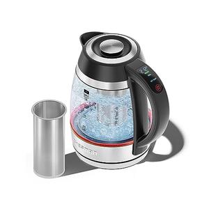 1.8L ELEC GLASS KETTLE DIGITAL WITH TEA INFUSER