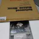 HNV 16"x12" Vanity Mirror with Lights, Hollywood Lighted Makeup Mirror with 10X Magnification, Smart Touch Control, 3 Color Dimmable LED, Square Frame Tabletop or Bathroom Dresser Mount (White)