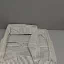 StorageWorks Storage Bins, Fabric Storage Bins for Shelves, Storage Baskets with Metal Frame, Closet Baskets and Bins with Handles, Khaki and Beige Stripes, 2-Pack (14 " L x 10 " W x 8 " H)