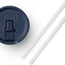 YETI Rambler 30 oz Travel Mug Straw Lid, Navy