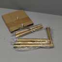 Toilet Paper Holder Stand, Bathroom Toilet Paper Roll Holder Stand with Reserve, Standing Toilet Paper Holder with Storage,Toilet Paper Roll Holder for 4 Rolls, Gold