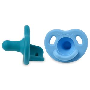 Pacifier  Soft Silicone  0-36 Months  BPA Free  Natural Latch  Lightweight, Dishwasher Safe  for Newborns, Infants, Toddlers (Zephyr)