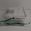 SNSLXH 5 Pack Stackable Closet Storage Basket, Multifunctional & Foldable Closet Organizer for Bathroom Kitchen Laundry Room Wardrobe Storage, Space-Saving Clothes Storage Drawer Organizer, White