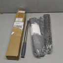 UIMO Microfiber Feather Duster Kit with Extension Pole (30100")  Bendable Washable Heads, Extendable Dusters for Cleaning Ceiling Fan, High Ceiling, Blinds, Furniture & Cars (5 Pcs) (Gray)