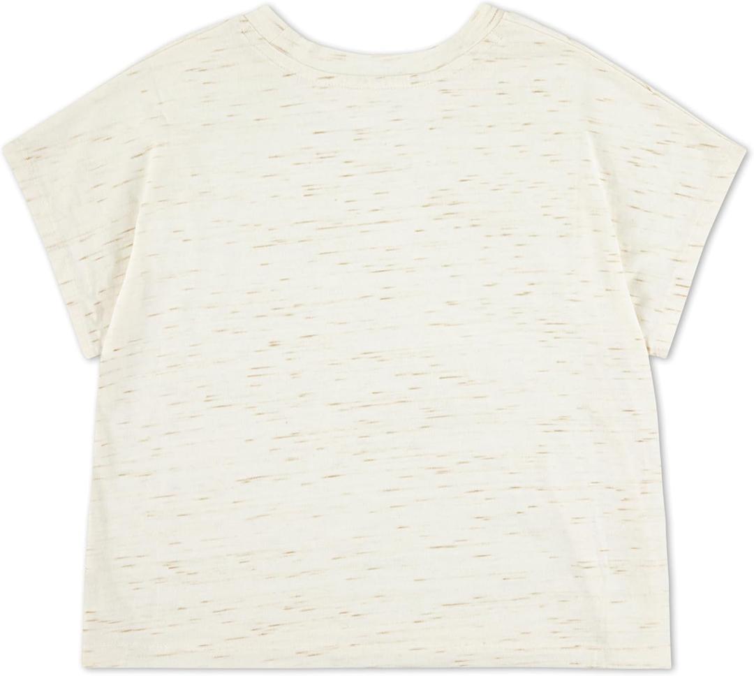 Hurley Girls Soft Knit Basic T-Shirt (Pale Ivory)