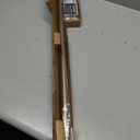 Ivilon Drapery Window Curtain Rod - End Cap Style Design 1 Inch Pole. 28 to 48 Inch Color Warm Gold