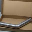 2.5" OD Stainless Steel Pipe Mandrel Bend, 45 Degree 2FT Length, T304 Stainless Steel Pipe Tubing Tube Piping Universal