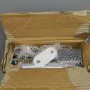 VICERII Clothing Rack, 55.51 Inch Heavy Duty Clothes Rack Rolling Garment Rack with Wheels and Bottom Shelf, 130LB Capacity Clothes Racks for Hanging Clothes, Coats, Shirts, Sweaters, Skirts, White (Single)