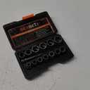 REXBETI Impact Bolt & Nut Remover Set, Bolt Extractor Tool Set with Solid Storage Case (14 pieces)