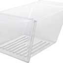 Smart Choice 240343803 Refrigerator Crisper Drawer Bin Clear, Impact Resistant Replacement Compatible with Frigidaire 240343801 240343805 240343806 240343808, Fits Select Frigidaire & Kenmore Models