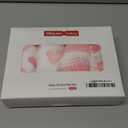 GLLQUEN BABY Muslin Swaddle Blankets 4-Pack Breathable Receiving Blankets (35" x 40") Soft Baby Blankets for Girls and Boys Newborn Essentials Muslin Burp Cloths Swaddle Wrap Baby Gift (Flower)