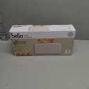 bella 2 Slice Slim Toaster, Fits-anywhere Kitchenware, 6 Setting Shade Control with Reheat & Cancel Buttons, Fits sourdough, 10 Long Slot, Anti Jam & Auto Shutoff, 900 Watt, Oatmilk