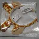 Edoneery Reindeer Antlers Headband for Women, Christmas Furry Deer Antlers Animal Ears Hairband for Cosplay Party Costume