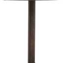 MyGift Hat Organizer, Metal Cowboy Hat Stand for Display, Antique Tabletop Wig Cap Helmet Stand, Brown Dome Shape