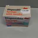 1ml/cc 29G 1/2 Inch Syring, Lab Supplies Individually Wrapped, Pack of 100