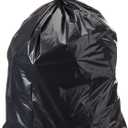 AmazonCommercial Construction Contractor Bag, Puncture Resistant, 42 Gallon, 3 Mil, 50 Count