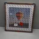 Wood 18x18 Picture Frame with 14x14 Mat Deep Brown, Display 14x14 with Mat or 18x18 without Mat, Wood 18 by 18 Photo Frame, 18 x 18 Frame for Wall Hanging Display, Deep Brown, 2 Pack