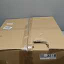 Goloni Ski Bag with Wheels,Padded Snowboard Bag for Air Travel,600D Waterproof Fabric,Foldable Snow Bag Fits 2 Pairs Skis (175cm, Black)