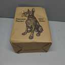 Doberman Solar Garden Statue - Outdoor Yard, Lawn, Patio Dog Decor - Unique Birthday Housewarming Gift for Dad, Mom, Men, Women