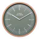 La Crosse Clock 404-3041D 16-inch Ellwood Analog Quartz Wall Clock
