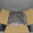 EDISHINE Floor Lamps for Living Room, Dimmable Bedside Floor Lamp with Table and 2 Shelves, USB-A+Type-C Port, Farmhouse Standing Light for Bedroom, Den, Office, Kids Room with Bulb, Dark Walnut