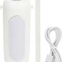 Camping Lantern Rechargeable, Hanging Camping Lantern Lanterns for Power Outages Battery Powered Collapsible Tent Light Power Bank Outdoor Lighting Equipment(White)