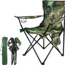 Damei century Folding Camping Chairs- Lightweight, Portable Chair for Beach, Lawn, Outdoor Sports (Camouflage)
