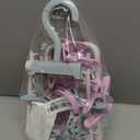 Clothes Drying Racks 2 Pack Small Folding Portable Underwear Hangers with Clips Socks 12 Clips 360 Rotatable Hook for Drying Towels Bras Baby Clothes Gloves Plast