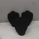 Youyole 3 Pcs Black Velvet Jewelry Display Necklace Earrings Ring Display Stand Jewelry Bust/mannequin for Selling and Shows