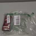 COOLJOY 3 Sizes Vampire Fangs Teeth with Adhesive Halloween Cosplay Props White Horror False Teeth Props Party Favors Masquerade Accessories Gift