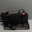 BurgeonNest Center Console Small Dog Car Seat - Portable Pet Cat Puppy Booster Armrest Carseat Up to 11lbs, Anti-Collapse Comfort Car Travel with Washable Fluffy Cushion and Pillow, Grey