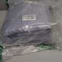 HOXHA Magnetic Thermal Inlusated Door Curtain Fits Door Size 32  80 Inch, Weatherproof, Windproof, Soundproof Door Screen Magnetic Closure