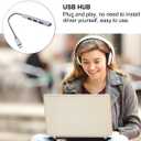 ARTIBETTER USB Hub 4-Port OTG Data Dock Type-C to USB 2.0 Adapter Compact 3.1 Hub for Laptop Pc Accessories Plug and Play