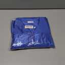 Newrara Unisex Shiny Kindergarten Graduation Gown Cap with Tassel (Blue)