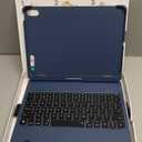 typecase Touch for iPad 9th Generation Case with Keyboard (10.2", 2021),Multi-touch Trackpad,10 Color Backlight, 360 Rotatable, Thin & Light for 8th Gen (2020),7th Gen (2019), Air 3,Pro 10.5 (Black).