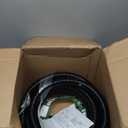 LONGRUN Pond Tubing 1.25 Inch 1-1/4'' Diameter, 23.6 Feet Long Corrugated Flexible Hose Pipe, Pool PVC Tube for Garden Ponds Waterfalls Camping Caravans Filters Drainage Marine