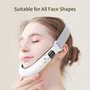Double Chin and V-Shaped Face Device with 6 Modes & 12 Adjustable Intensities - Intelligent Electric V-Line Lifting Machine for Women(White)