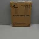 Sportneer Camping Table: Adjustable Height Small Folding Table 23.6" L x 15.7" W 4 Height with Mesh Layer - Compact & Portable Camping Essentials for Outdoor Camp Garden Picnic BBQ Dining Cooking