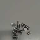 10pcs Micro Led Lights, Battery Powered Tiny Led Lights Small Mini Dollhouse Miniature Light for Paper Lantern Party Decoration Crafts Dollhouse Accessories (White Light)